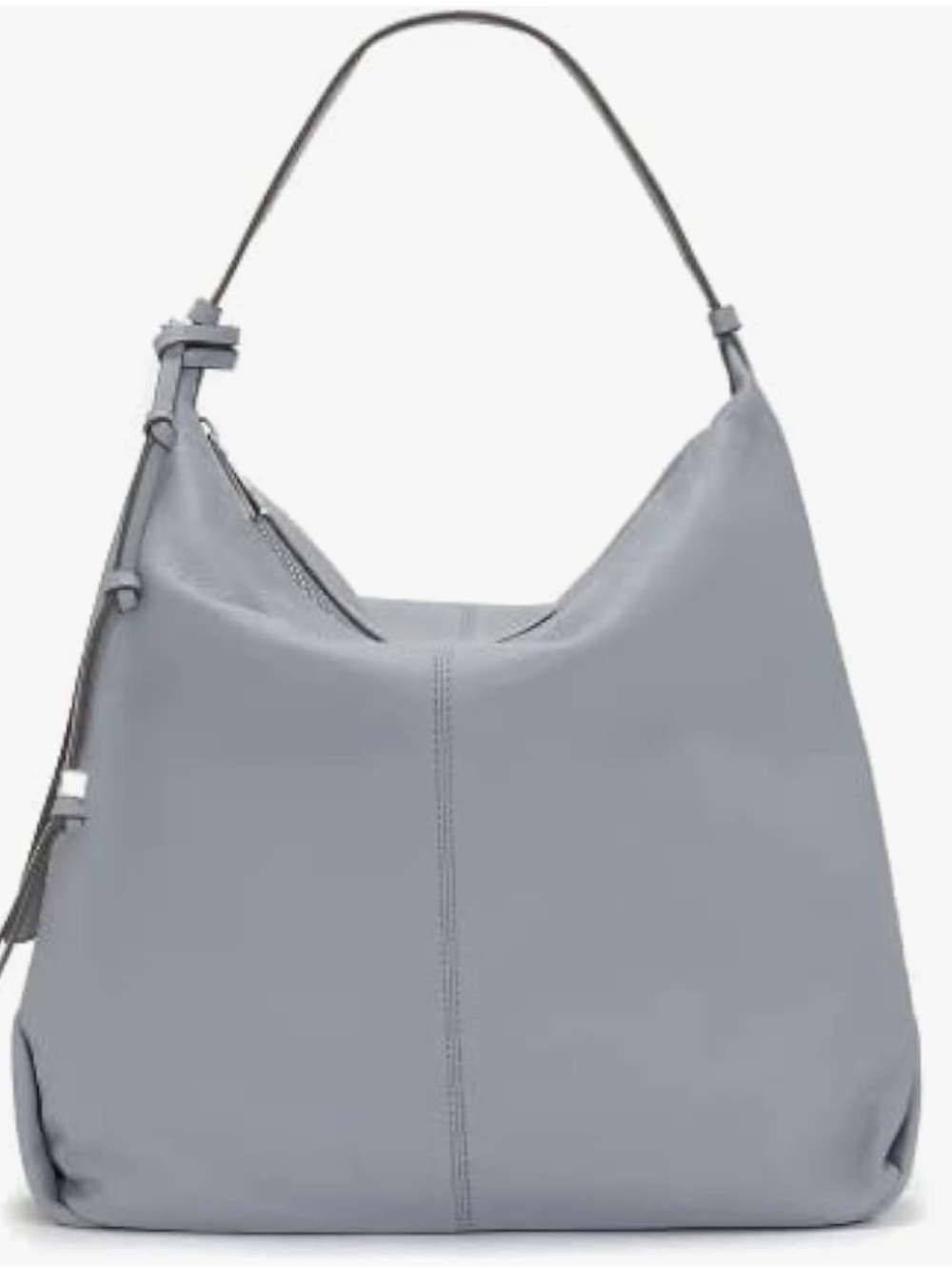 Vince Camuto Soft Hobo Shoulder Bag - Light Gray Blue